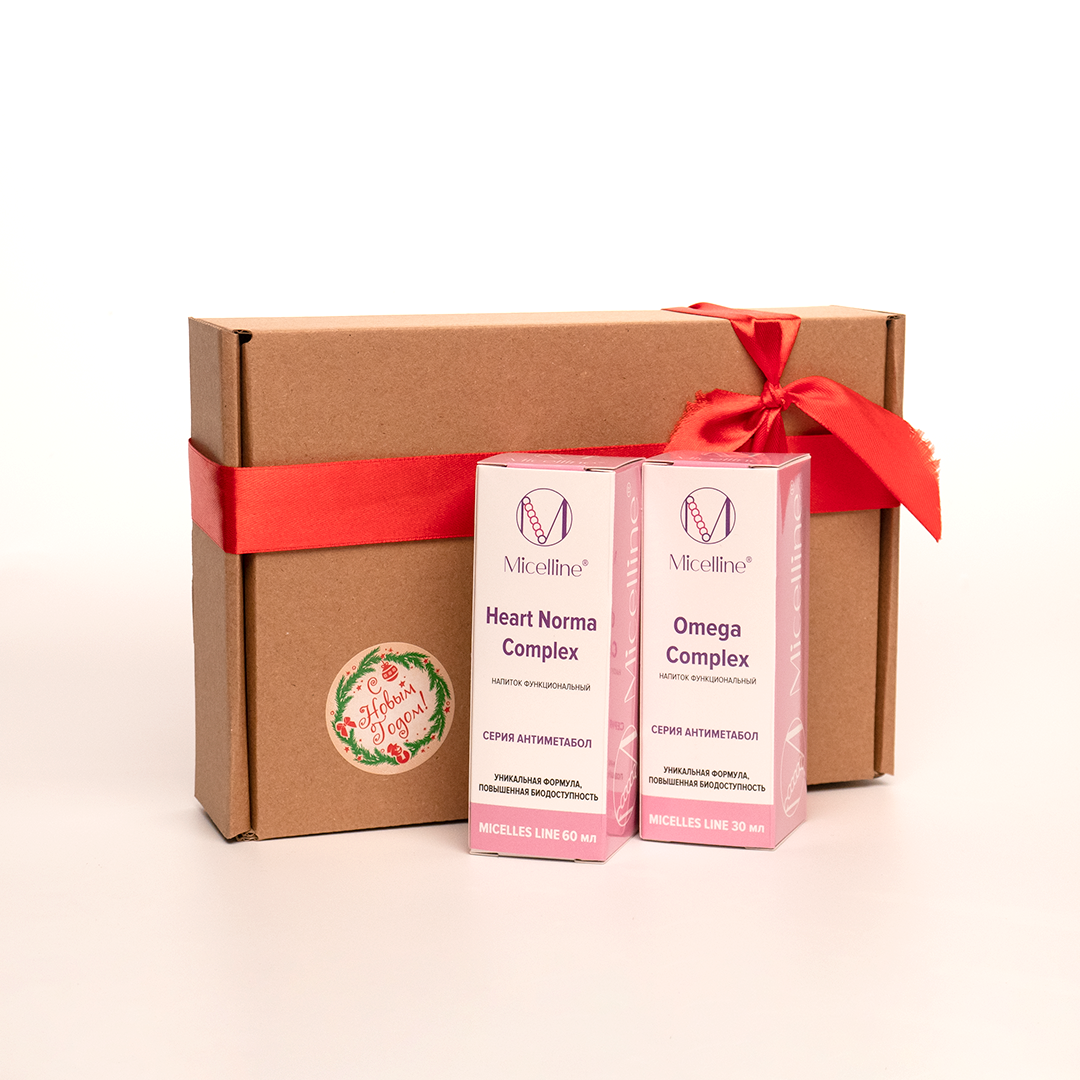 Н-20 Набор Мотор жизни - Omega Complex+Heart Norma Complex+подарочная упаковка