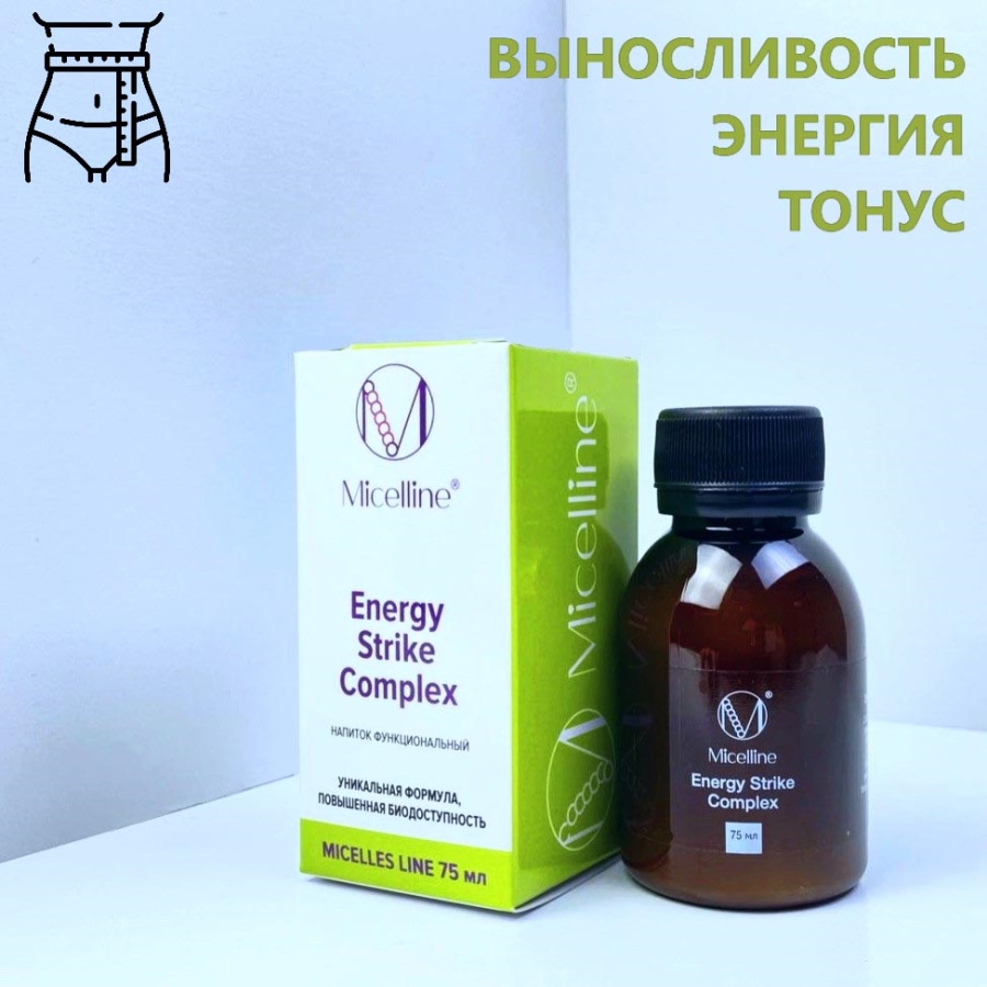 М-22 Energy Strike Complex  75 ml ООО "Мицеллайн"