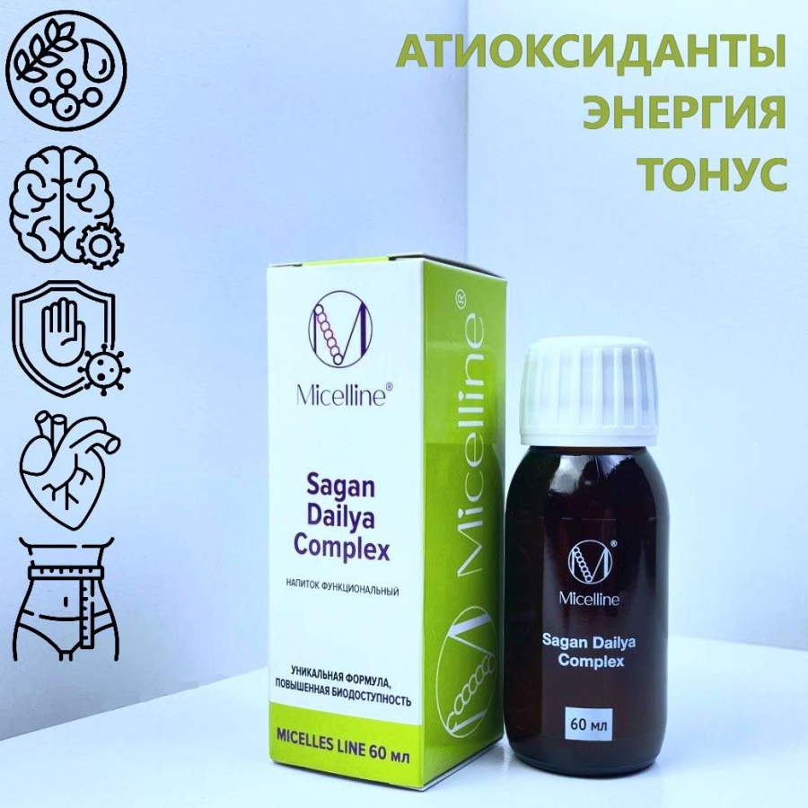 М-23 Sagan Dailya Complex  60 ml ООО "Мицеллайн"